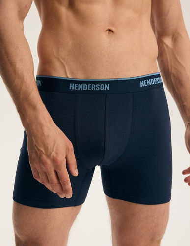 Чоловічі боксерки Henderson 44513 Brex 2-Pack бавовняні з широкою гумкою та логотипом
