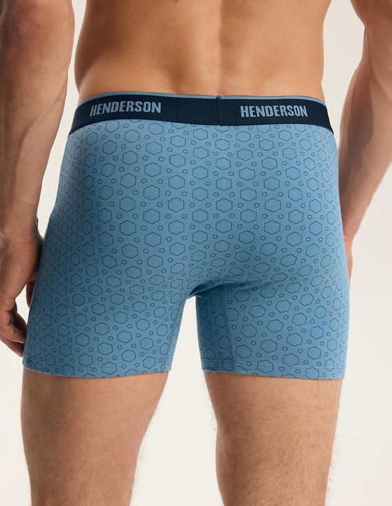 Чоловічі боксерки Henderson 44513 Brex 2-Pack бавовняні з широкою гумкою та логотипом