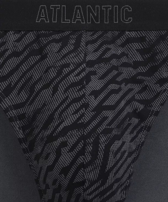 Чоловічі труси Atlantic 3MP-221 A3 3-pack – бавовняні графіт/чорний/індиго