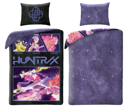 Постільна білизна K-POP Demon Hunters 04 Halantex 140x200 мікрофібра + 70x90