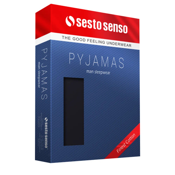 Sesto Senso 2723/02 Latte Чоловіча коротка піжама з бавовни 100% бавовна